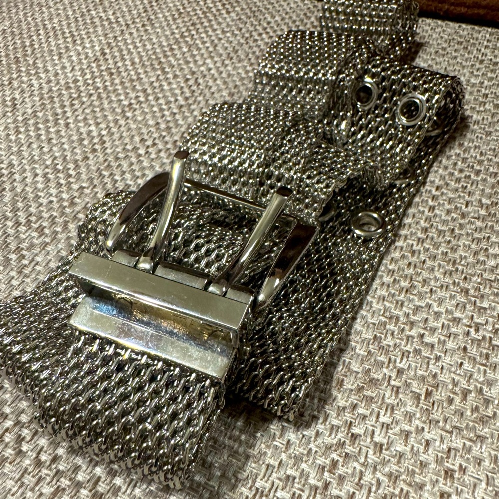 Metal Silver Belt